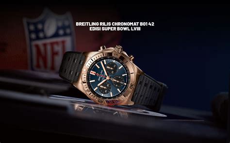 breitling chronomat superbowl|Breitling nfl team editions.